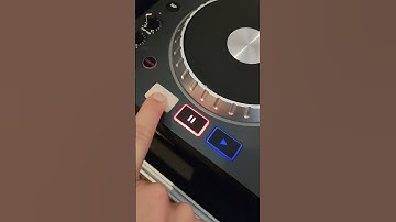 3D printed CUE button replacement part for NUMARK DJ controller