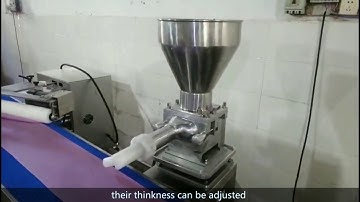 Purple Steamed Bread bun Production Line紫署馒头生产线3