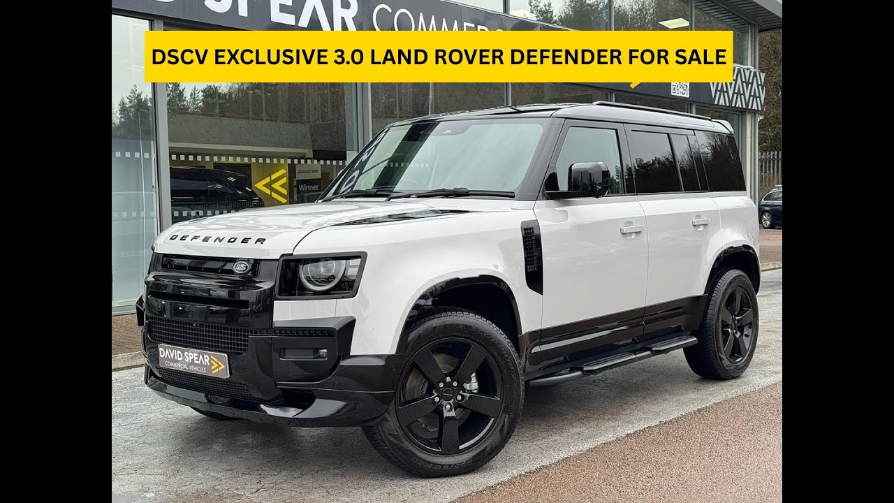 DSCV EXCLUSIVE 3.0 LAND ROVER DEFENDER FOR SALE