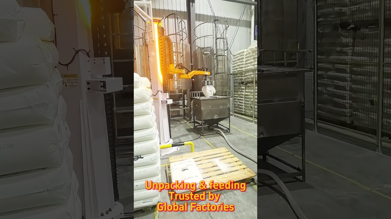 Unpacking & feeding,Trusted by Global Factories.