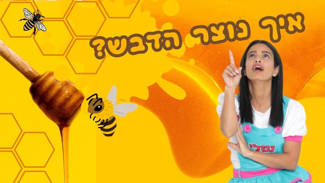 מאחורי הדבש - איך נוצר הדבש? | נטלי קידס | תוכניות לילדים |