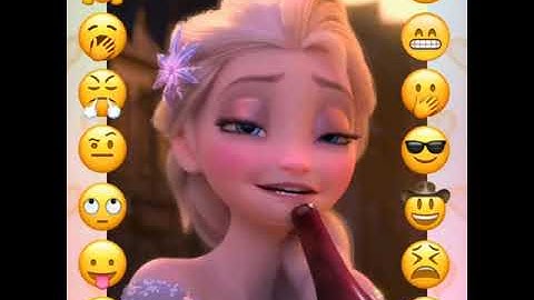 Disney Princess Elsa and Anna  emoji face challenge 😱🥱😤🤨🙄😛🥴😃😬😎🤠😣😉|