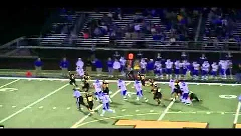 Kirk Robinette football highlights at Allegany Hig...