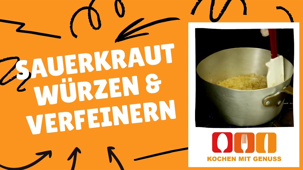 Sauerkraut würzen & verfeinern Die Anleitung YouTube