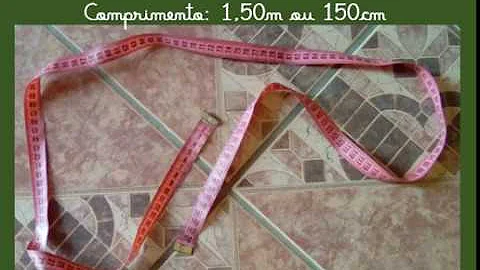 Como ver medida na fita métrica?
