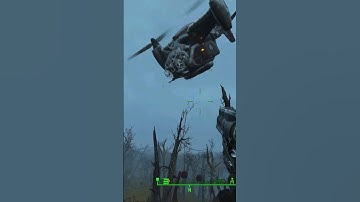 Brotherhood of Steel Vertibird Tried Helping Me In Fallout 🤣