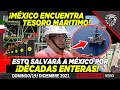 GRAN NOTICIA PARA MÉXICO! AMLO ENCONTRÓ TESORO MARINO / RIQUEZA / PEMEX / REFINERÍA 2 BOCAS /EN VIVO