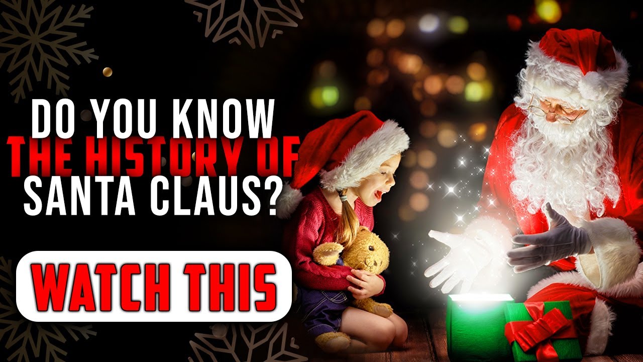 The History Of Santa Claus ( Saint Nicholas ) Traident Brains YouTube