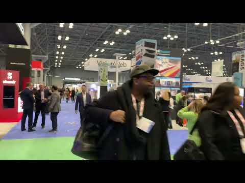 Vision Expo East 2023 - Day 1 - video from OptiSource