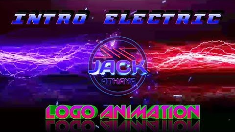 Intro electric dan amimasi logo - Tutorial Kinemaster