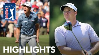 Every Shot From Wild Playoff Will Zalatoris Wins Fedex St. Jude Championship 2022