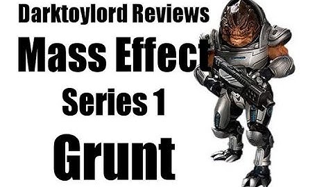Darktoylord Reviews: Mass Effect 2 Series 1 Grunt Action Figure By DC Direct