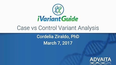 Analysis of Case vs  Control Variants in iVariantGuide
