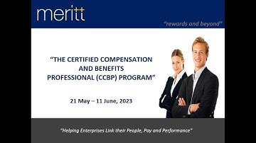 COMPENSATION SYSTEM AND REWARD CONCEPTS - 21st May 2023