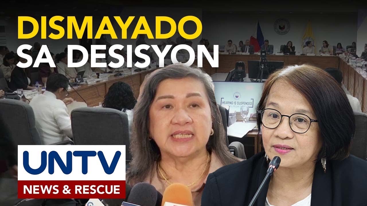 Complainants, endorsers ng 1st impeachment complaint vs. VP Duterte, dismayado