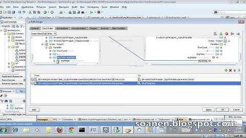 SOA Suite Tutorial 1 part 18 - calling webservice with variable args from BPEL (Advanced)