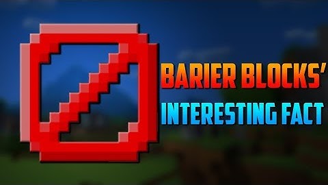 Did you know THIS about BARRIER BLOCKS? - Minecraft PE 1.6.0.1