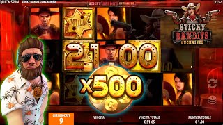 Moltiplicatore Massimo Alla STICKY BANDITS 🔫 con Acquisti Bonus | 🎰 COBRA SLOT ONLINE