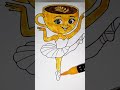 Ballerina Capuchina #art #relaxing #trending #coloring