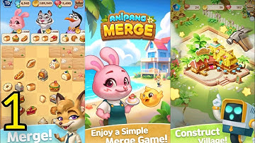 Anipang Merge Gameplay Walkthrough Level 1-5 Part 1 (Ios.android) #gamingvideos