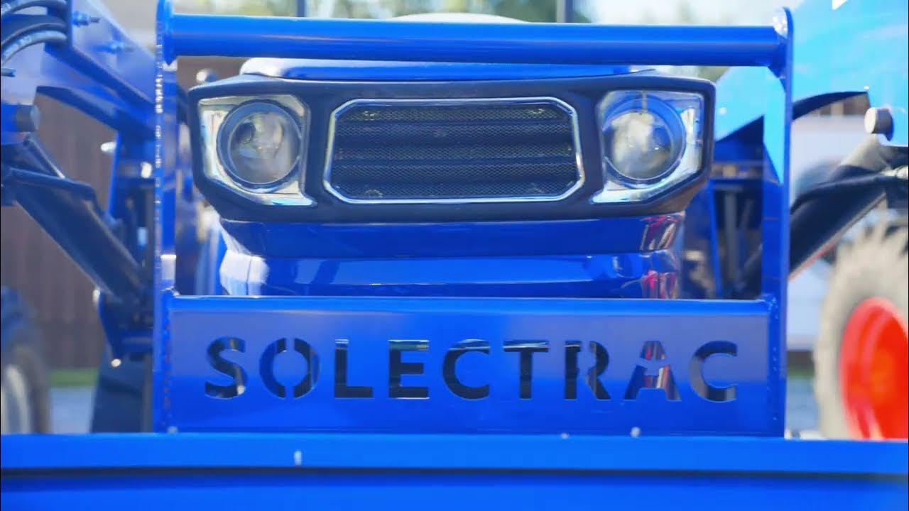 Solectrac Electric Tractor at Midwest Equipment YouTube