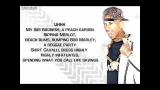 Tyga - Diced Pineapples " Lyrics " Well Done 3 HD