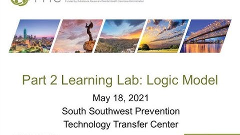 How to Develop an Effective Program Logic Model: Part 2 Learning Lab