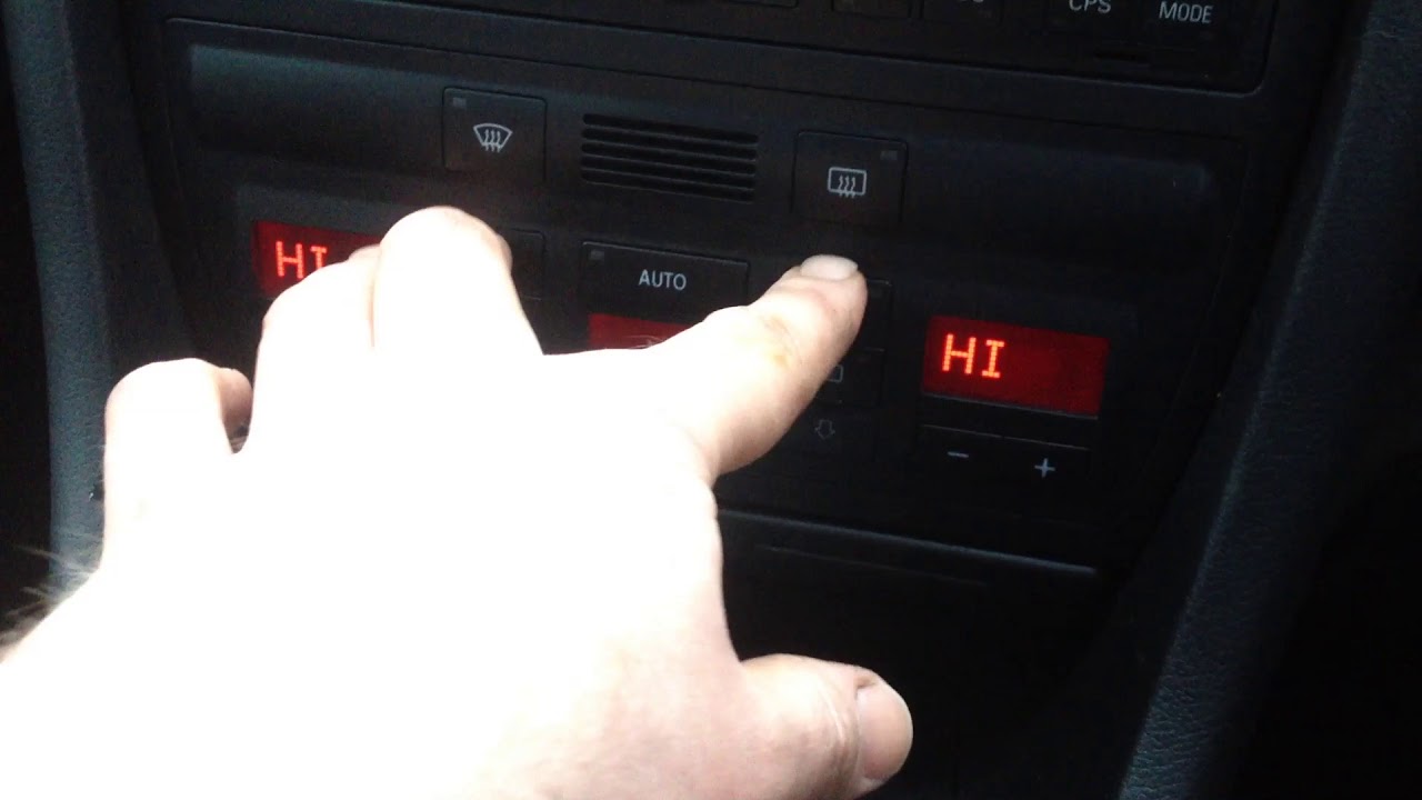 A6 C5 Heater Secret Menu Youtube