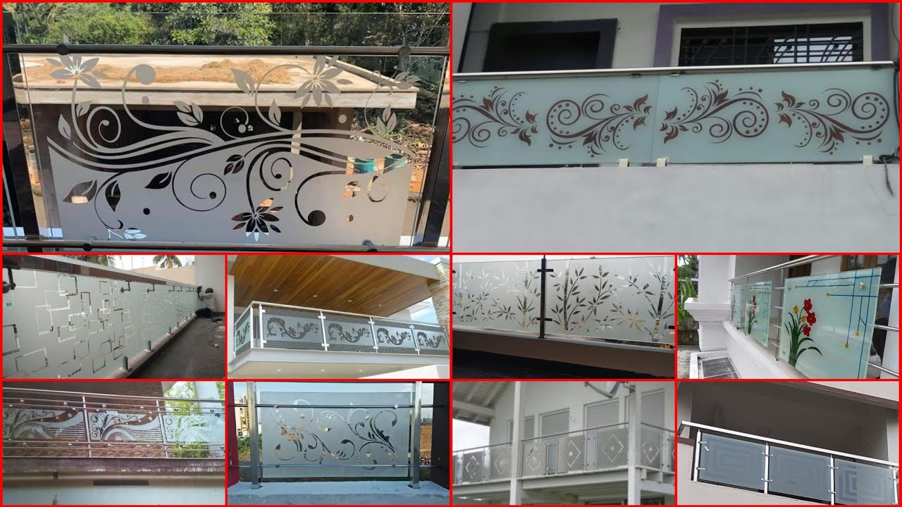 Top Steel Glass Railing Design 2022 YouTube