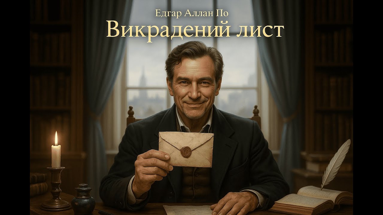 Едгар Аллан По — “Викрадений лист” | Філософський детектив про силу розуму