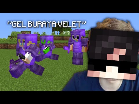 Minecraft'ta Rastgele Oyuncuları ÇOCUK SESİYLE TROLLEDİM!