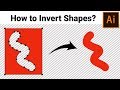 How to Inverse Shapes in Right way with Adobe Illustrator | Illustrator Tips
