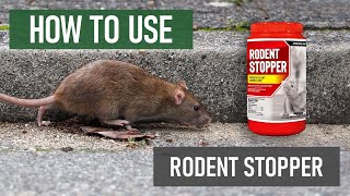 How to Use Rodent Stopper Granular Repellent [Humane Rodent Control]