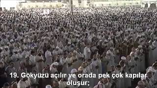 Nebe Suresi Kabe imamı Sudais Türkçe Altyazılı Mealli