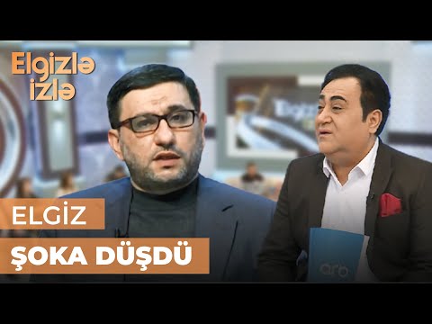 Elgizlə izlə | Hacı Şahin dünyasını dəyişdi | Canlı efirdə Elgizə bəd xəbər verildi