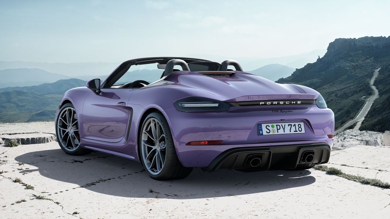 Porsche 718 Spyder Paint Colours | Paint to Sample / Custom Colour ...