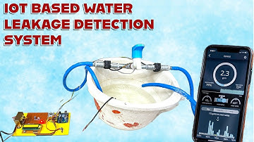 Water leakage detection system using IOT