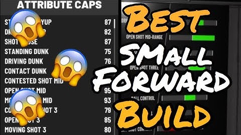 NBA 2K19 Best SMALL FORWARD Build!