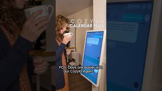 Keeping our busy family life a little more organized with the Cozyla Calendar Plus! 🤍