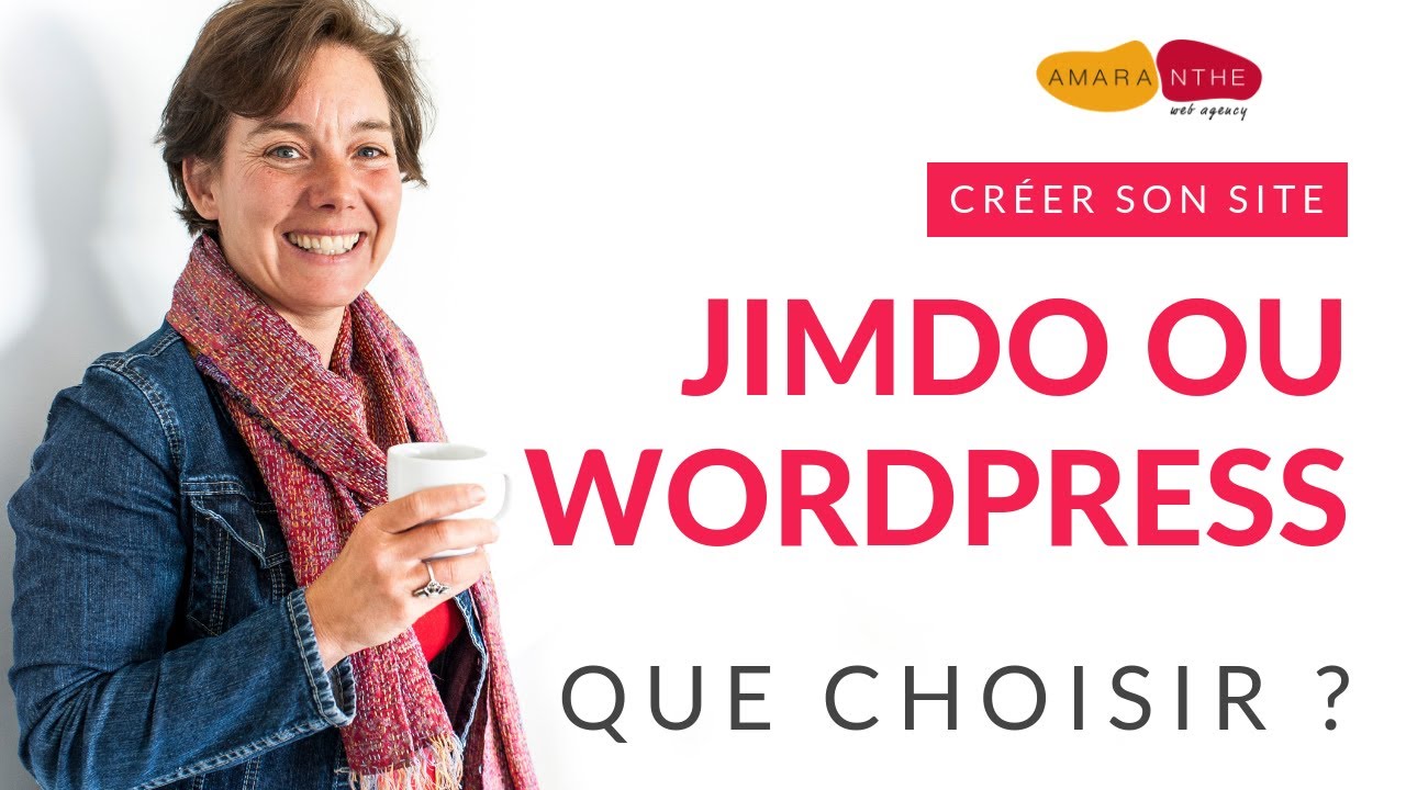 Jimdo ou WordPress pour créer son site ?