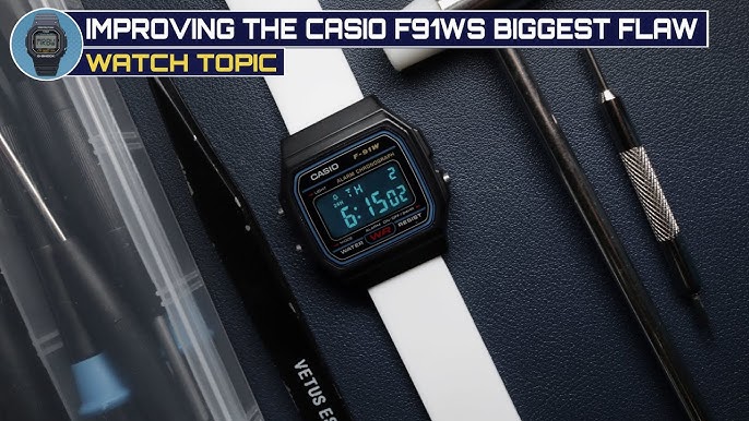 Zona Casio: Cómo extraer correctamente los pasadores del Casio F-91