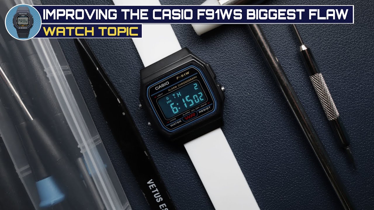 Modded Casio F91-W F91W