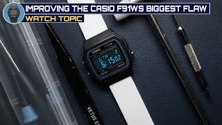 Fixing The Casio F91Ws Biggest Problem With This Easy Mod