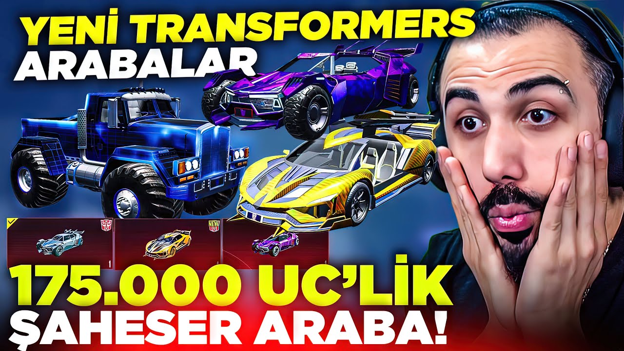 175.000 UC YENİ ŞAHESER TRANSFORMERS ARABALAR GELDİ 😱 HEPSİNİ ALDIK! OYUNUN EN İYİLERİ | PUBG MOBILE