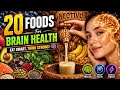20 Foods That Boost Brain Health Naturally 🧠🔥@Nectivo 