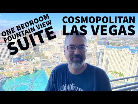 Fountain View One Bedroom Suite at the Cosmopolitan in Las Vegas
