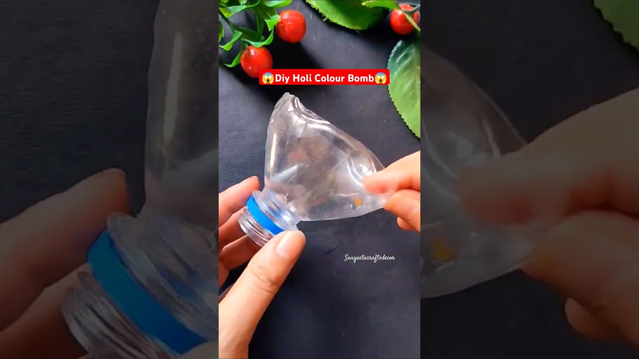 DIY Holi Colour Bomb/Happy Holi 