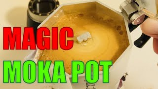 How to brew Caffe Macchiato with your Moka Pot