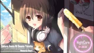 [Nightcore] Sakura Anata Ni Deaete Yokatta