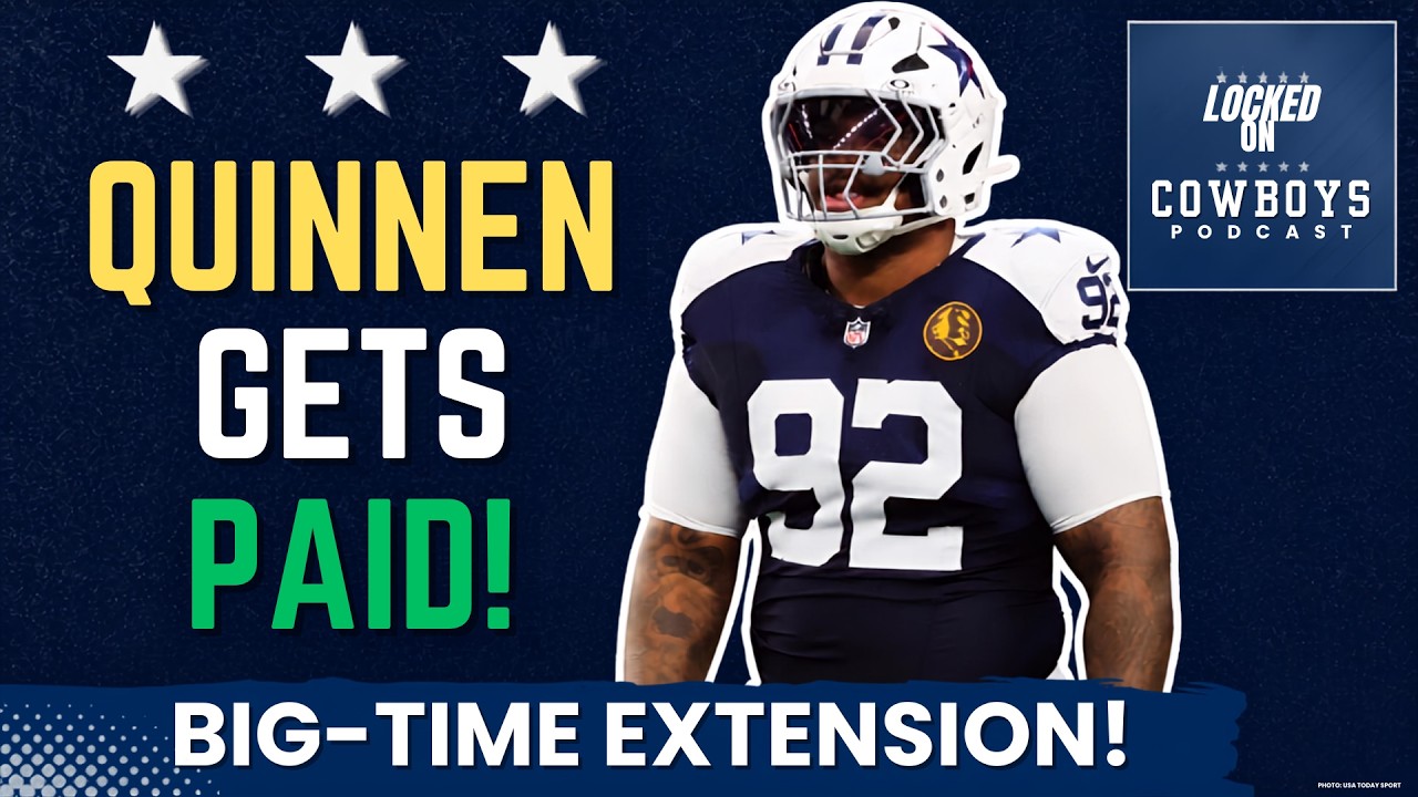 STEAL: Cowboys EXTEND DT Quinnen Williams On Team-Friendly DEAL | What Will Dallas Do Next?